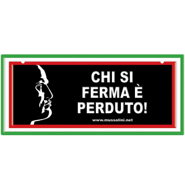 MAGNETI, TARGHE IN LATTA MT39