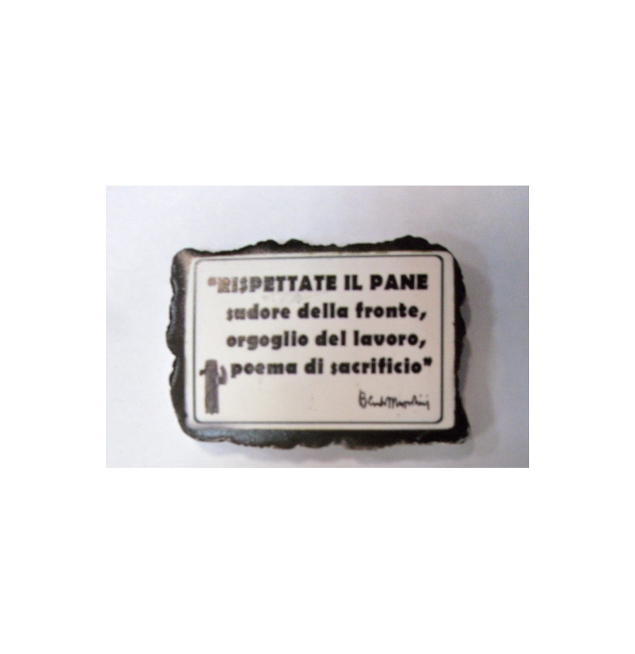 MAGNETI, TARGHE IN LATTA MT52