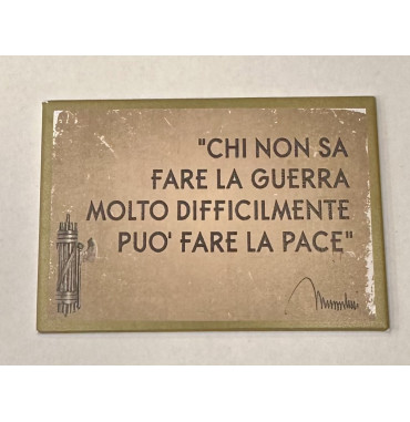 MAGNETI, TARGHE IN LATTA MT122