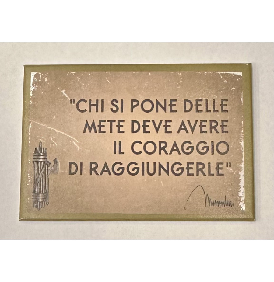 MAGNETI, TARGHE IN LATTA MT123