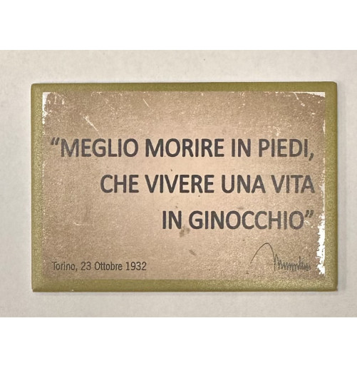 MAGNETI, TARGHE IN LATTA MT131