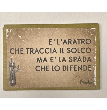 MAGNETI, TARGHE IN LATTA MT132