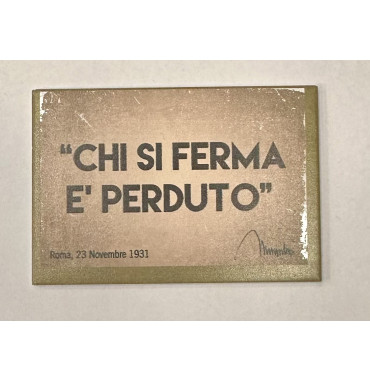 MAGNETI, TARGHE IN LATTA MT134