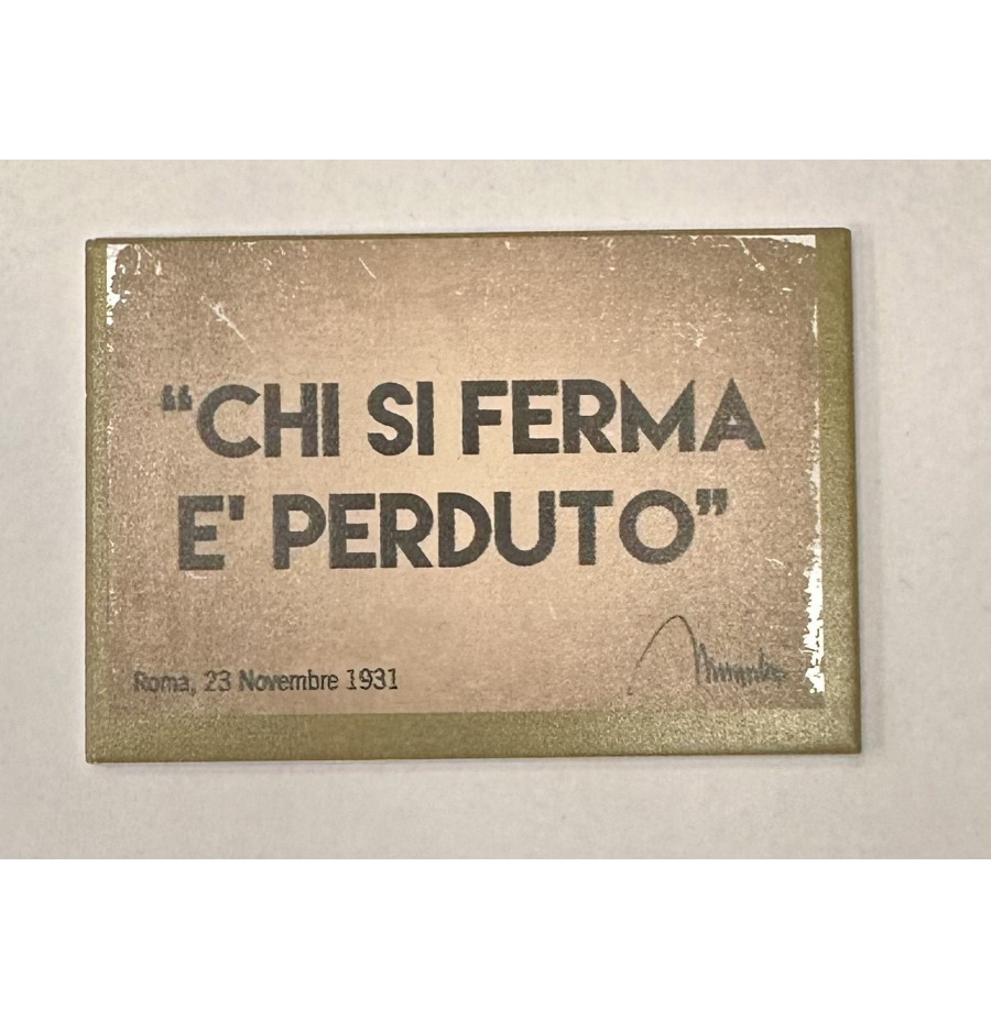 MAGNETI, TARGHE IN LATTA MT134