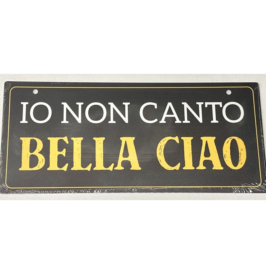 MAGNETI, TARGHE IN LATTA MT135