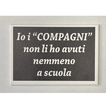 MAGNETI, TARGHE IN LATTA MT140