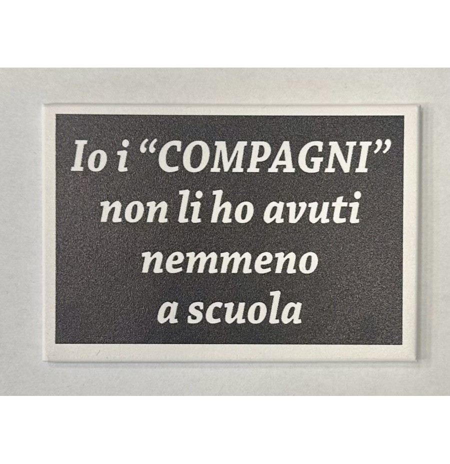 MAGNETI, TARGHE IN LATTA MT140